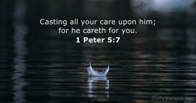 1 peter 5 7 3