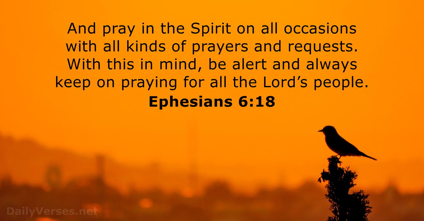 ephesians 6 18