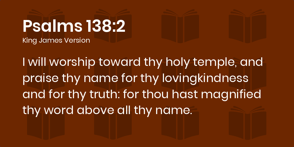 psalms 138 2